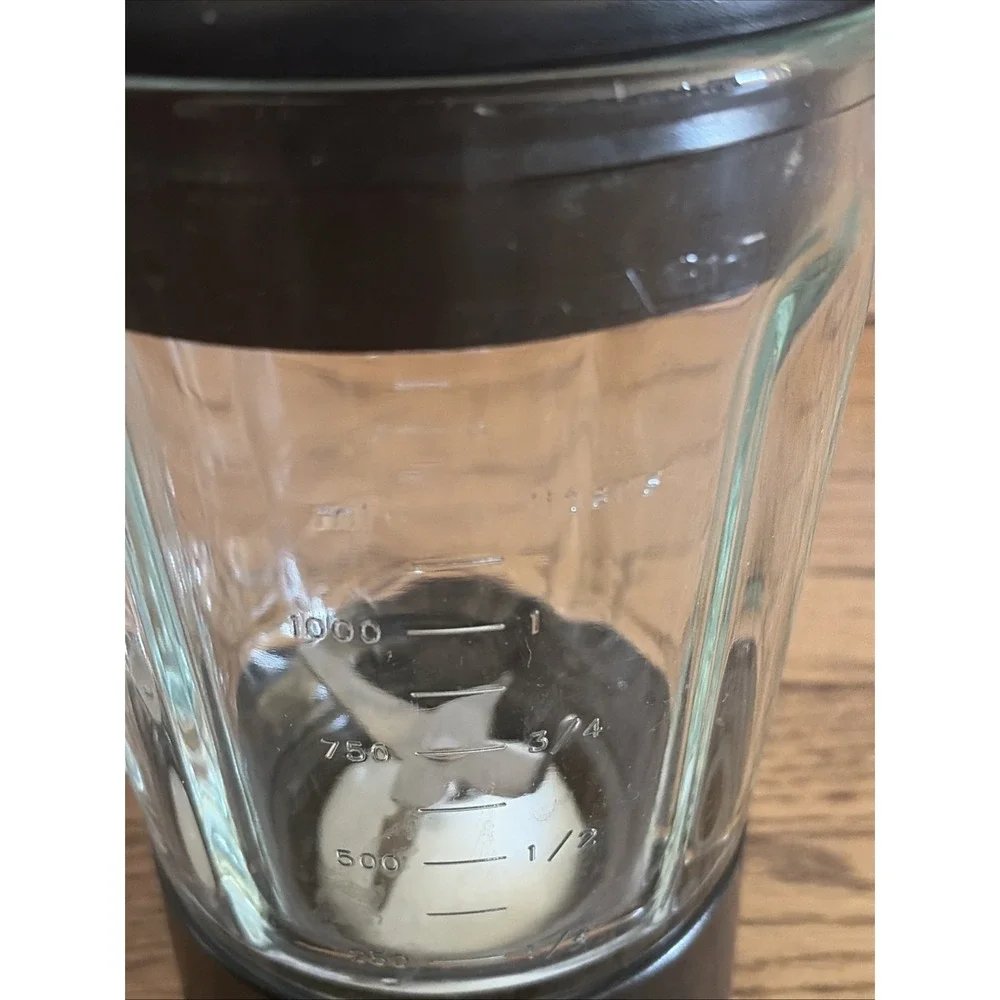 Kitchenaid Ultra Power Blender KSB5BU Black Top Only 40 Oz